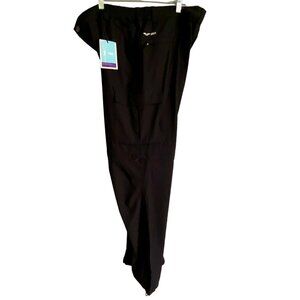 Mier Black Convertible Hiking Pants Zip Off Quick Dry Cargo Pants Men's XL NEW N